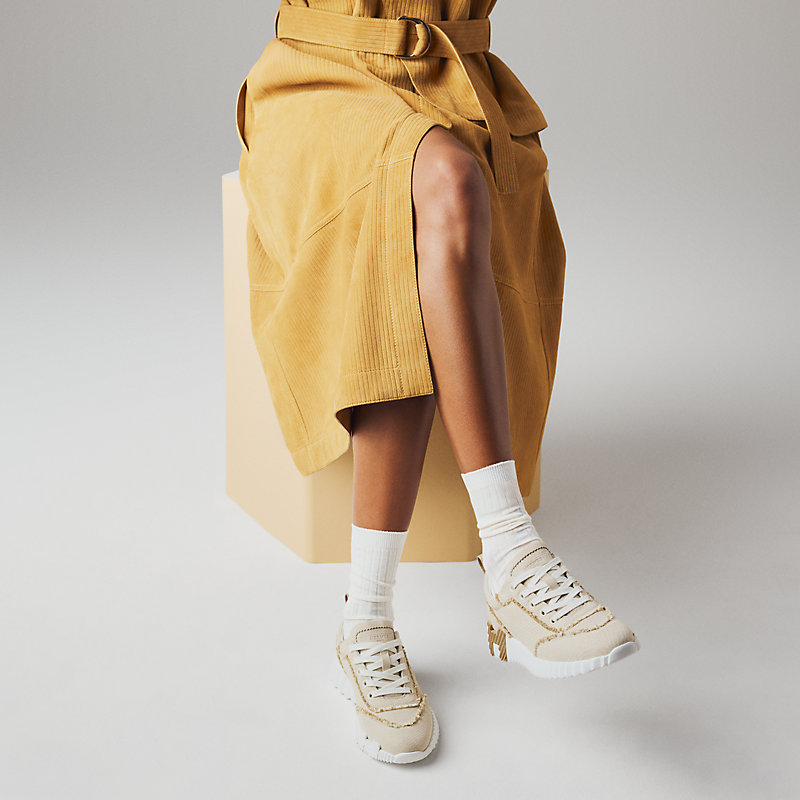 スニーカー 《バウンシング》 - ベージュ | Hermès - エルメス-公式サイト